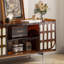 Modern efficient storage acrylic accent cabinet-107397417