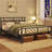 Armanni Platform Bed Frame with Design Headboard-998935453-980297074