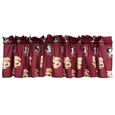 NCAA Tailored Window Valance