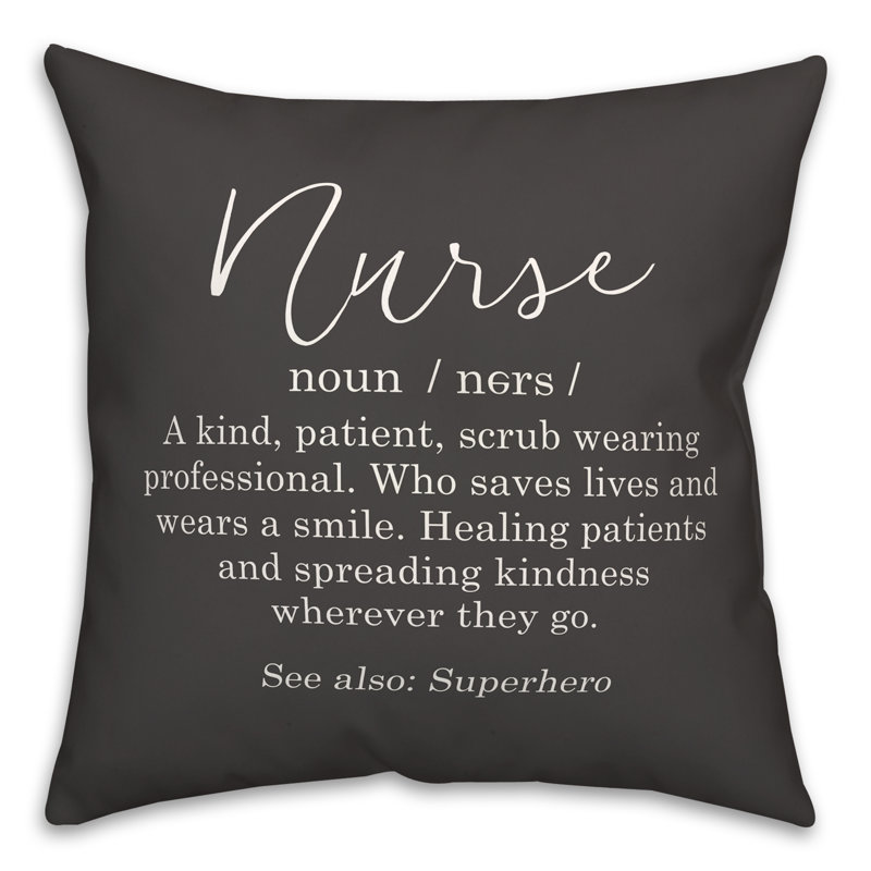 Coussin de définition infirmière