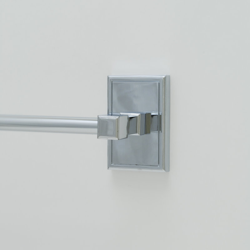 Hamilton 18" Wall Towel Bar, Polished Chrome