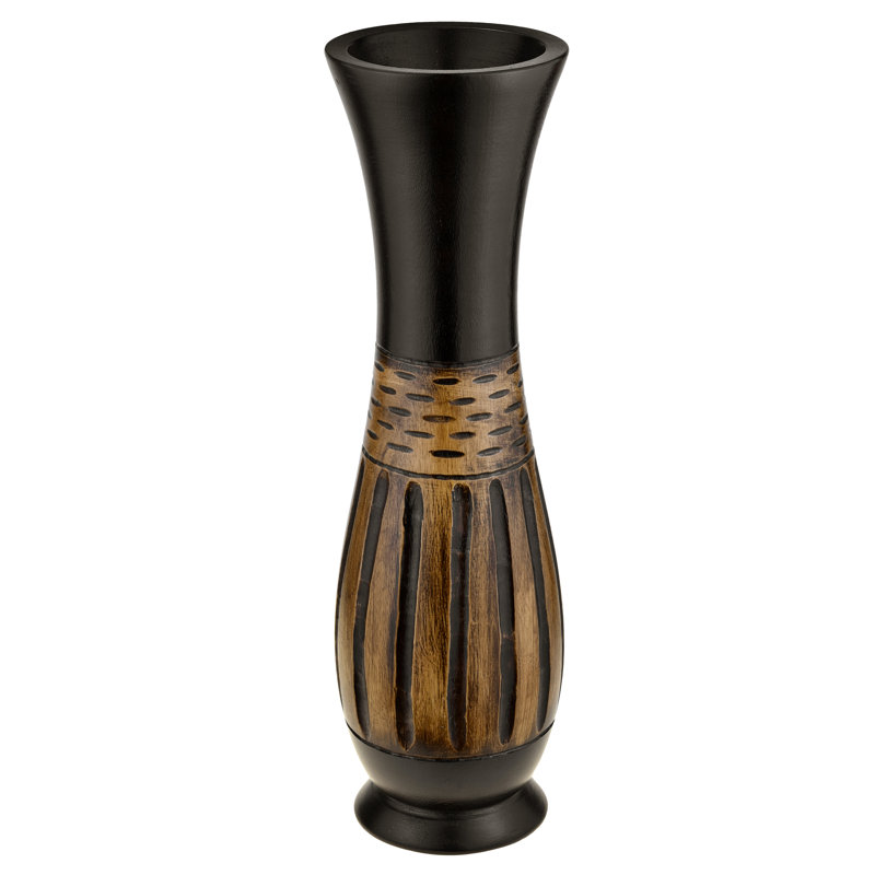 Handmade Wood Table Vase