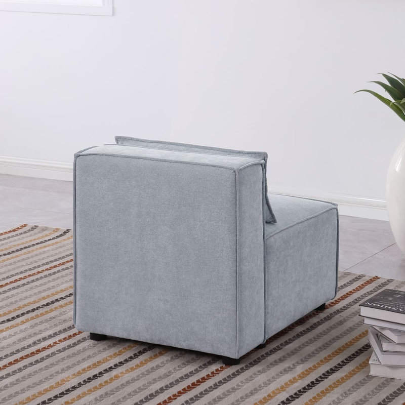 Atrayu Upholstered Slipper Chair