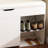 Entryway Bench With Shoe Storage,Adjustable 3-Tier Flip-Up Drawers & Hidden Cabinet,Space-Saving Shoe Organizer,Triple Storage And Modern Design,For  Hallway And Living Room,White