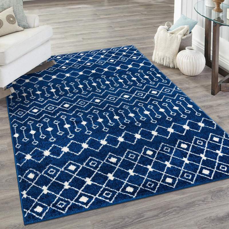 Somerville Geometric Indoor Rug, Rectangle 10'8" x 14'