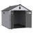 XWT013-1 8*10Ft Resin Plastic Storage Shed