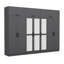 Elina 7 Door Manufactured Wood Wardrobe-99234281-99234282