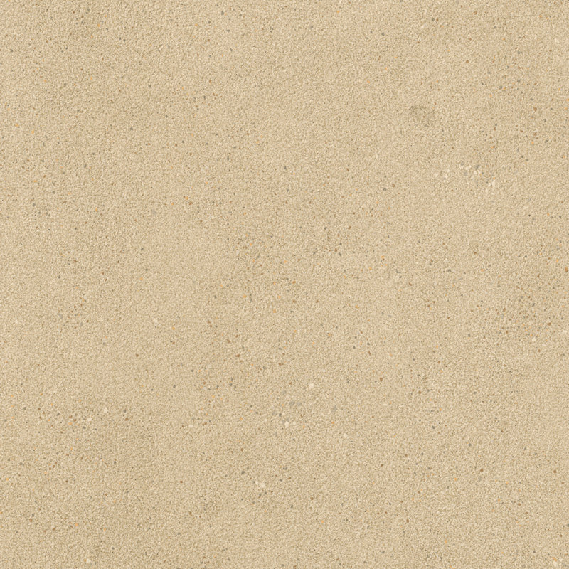 Brevona Bisque 12 in. x 24 in. Matte Porcelain Concrete Look Floor and Wall Tile, Bisque