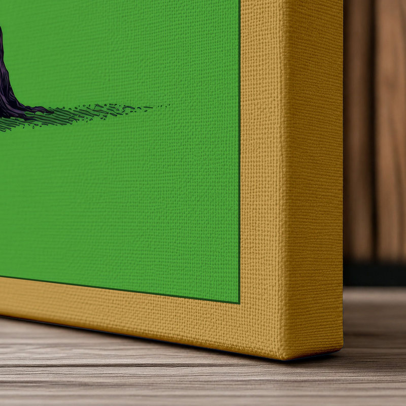 Print, 24x16 - 61.0 x 40.6 cm, Ochre Border