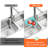 4 Pack Kitchen Sink Drain Baskets Faucet Hanging Triangular Sink Strainer Filter Basket-110828833