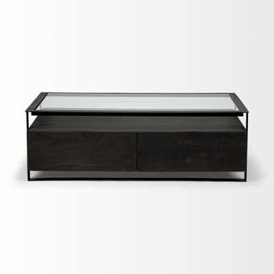 Elvera Single Coffee Table with Storage