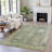 Machine Washable Indoor/Outdoor Xhevrie Sage Rug-111825015