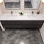 Ensemble de meuble-lavabo double mural 84 po Azden-1534811289