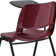 Westley Ergonomic Shell Chair with Right Handed Flip-Up Tablet Arm