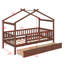 Lit en bois avec deux tiroirs-972733560