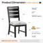 Chaise rembourrée en bois massif-1188331749