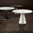Turner Round Faux Marble Top Dining Table-46721891