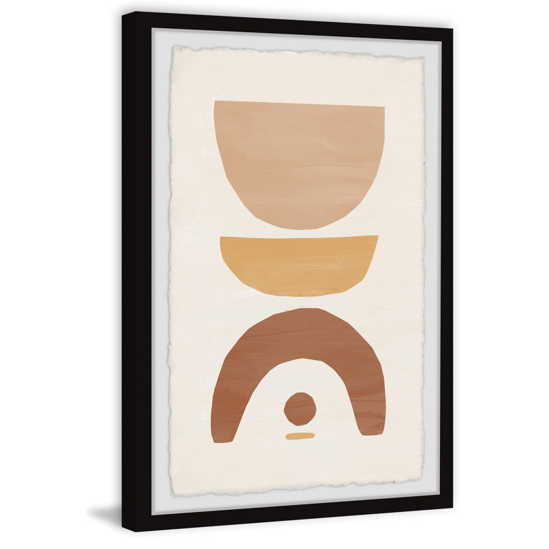 Trapped Dimension - Single Picture Frame Painting, 91cm H x 61cm W x 3.81cm D