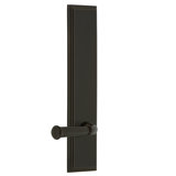 Grandeur Carré Tall Plate Passage with Georgetown Lever