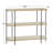 Dakota 39.5'' Solid Wood Top Console Table