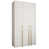 white matt + handles: gold selected