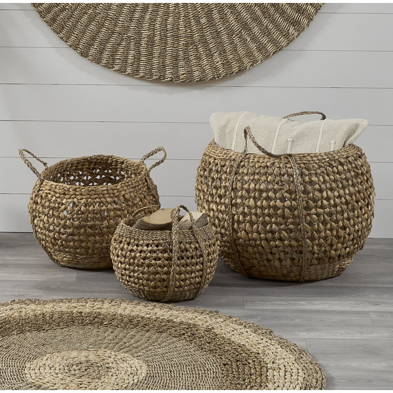 Bay Isle Home Seagrass Decorative Basket