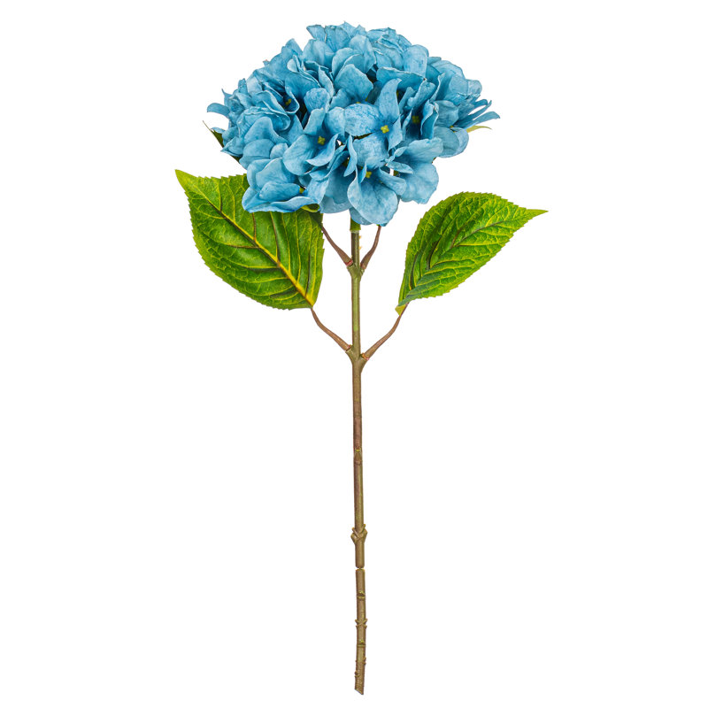 20" Hydrangea Stem. Each bag contains two sprays., Blue