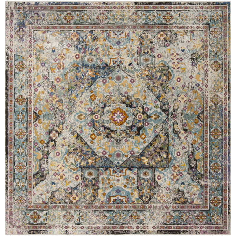 Tapis oriental Bruckmann Performance, Carré 6 pi 5 po