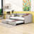 Twin Velvet Daybed with Pop-Up Twin Trundle-992191068