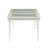 Platinum Finish Dining Table