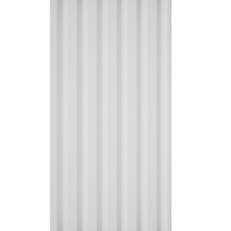 Endurathane Concaved Wall Panel, 11 3/4"W x 95 5/8"L, Factory Primed