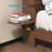 Floating Bed Frame Queen with LED Lights, Charging Station, and Storage Headboard, No Box Spring Needed, Easy Assembly-16441265