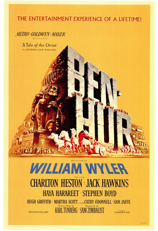 Affiche de film Ben-Hur (11 X 17) - Article # MOVGC0881