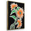 Pop Flowers I, reproduction encadrée sur toile 3 pièces-91887671-91887672