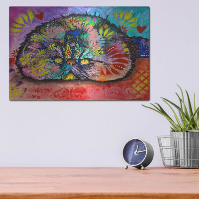 Red Barrel Studio 'Am Potat Floof' by Dean Russo Metal Wall Art