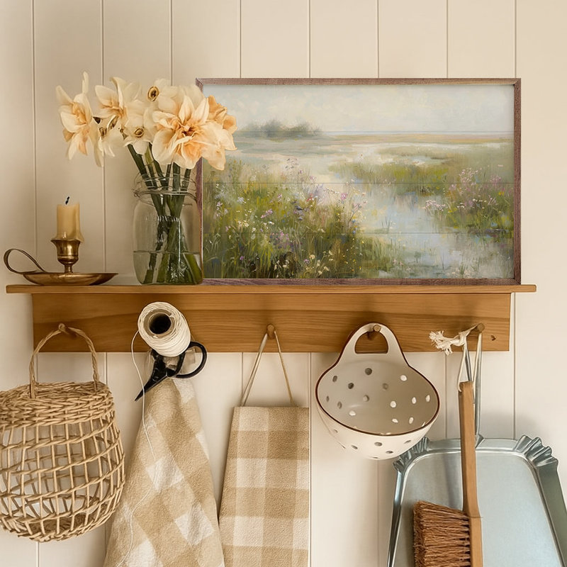 Spring River, 24" H x 36" W