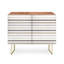 Armoire d'appoint 2 portes Linen Stripes-36743409