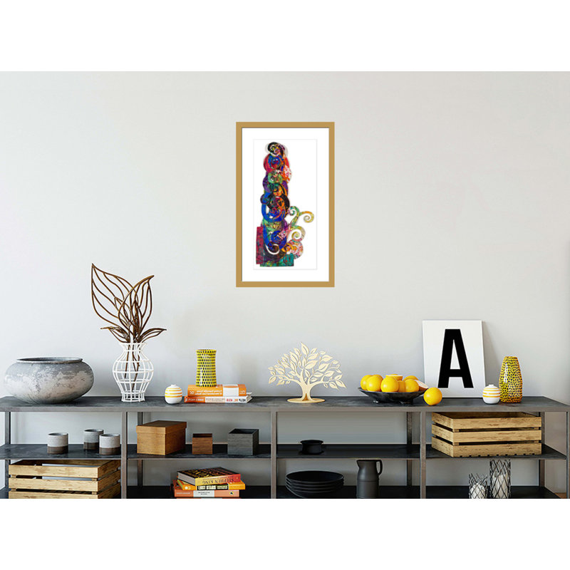 «Zayamaca # 4» par Al L aimer - Impression sur toile, H 20,88 po x l 29,5 po