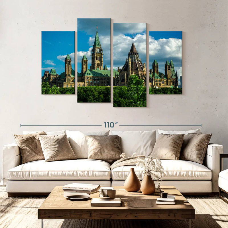 Nicci Canada Parliament Hill Complex, 54" H x 84" W