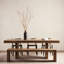 Banc en bois massif Adene-126227994-126227995