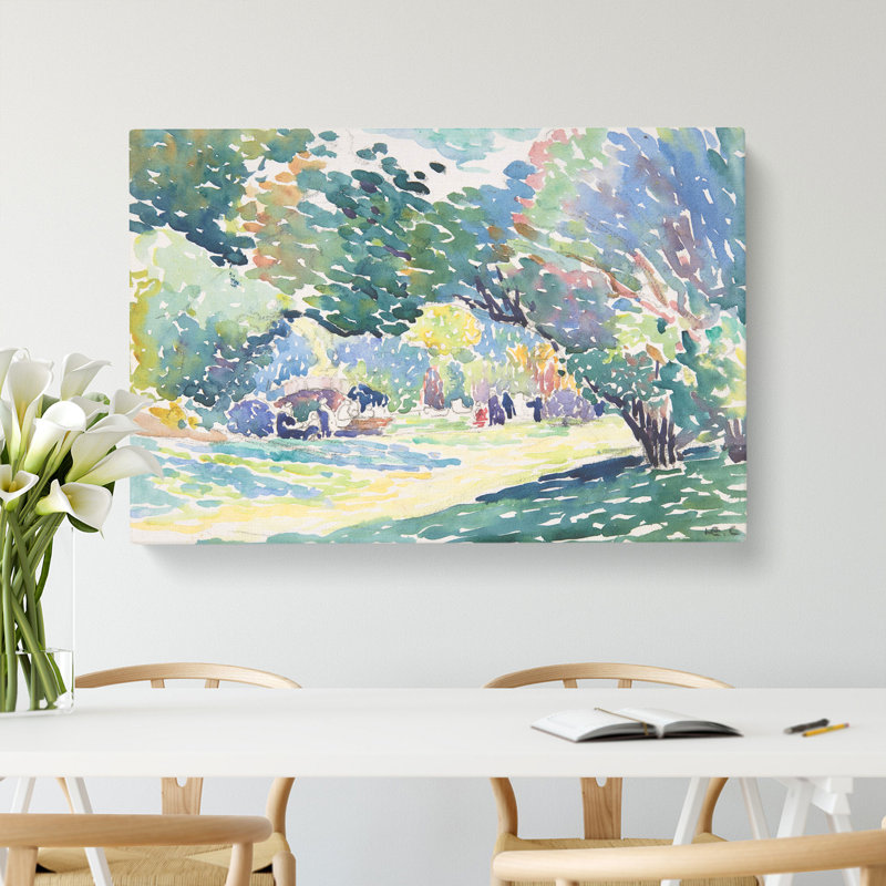 Landscape Vol.3 by Henri-Edmond Cross - Wrapped Canvas, 50cm H x 76cm W x 3cm D