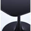 Établi de cuisine noir, plateau avec pieds en métal, stable et pratique, profondeur de 31,2 po, hauteur de 28,82 po, capacité de charge de 220 lb, table spéciale, finition, pieds pour plus de stabilité, assemblage facile à nettoyer