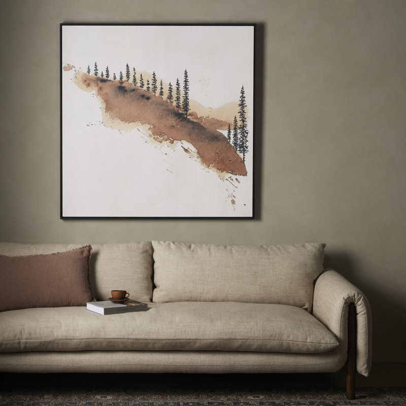 Magical Nature 32 Painting by Santhosh CH, 48" H x 48" W x 2" D
