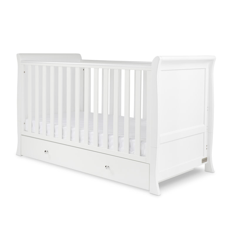 Snowdon Classic 2 Piece Furniture Set and Fibre Mattress - White, Standard