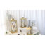 Silver Stainless Steel Lantern 3pcs-Square Elegance 8/12/16In-511831783
