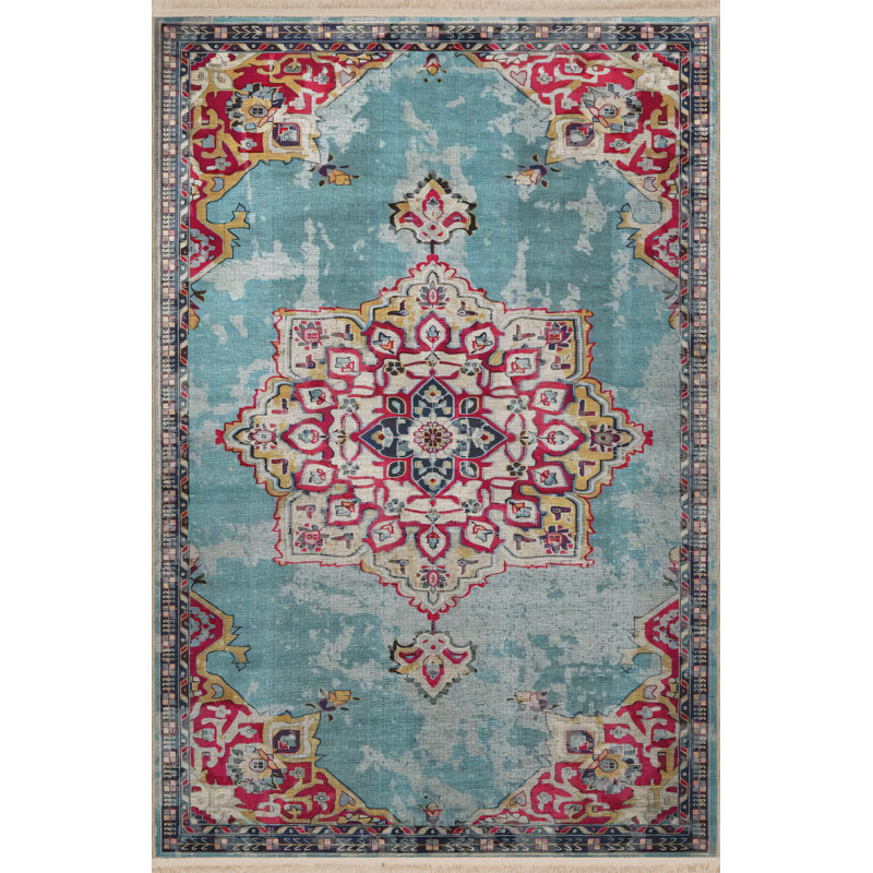 Tapis rectangulaire Vittorina, Rectangle 5 pi x 6 pi 7 po