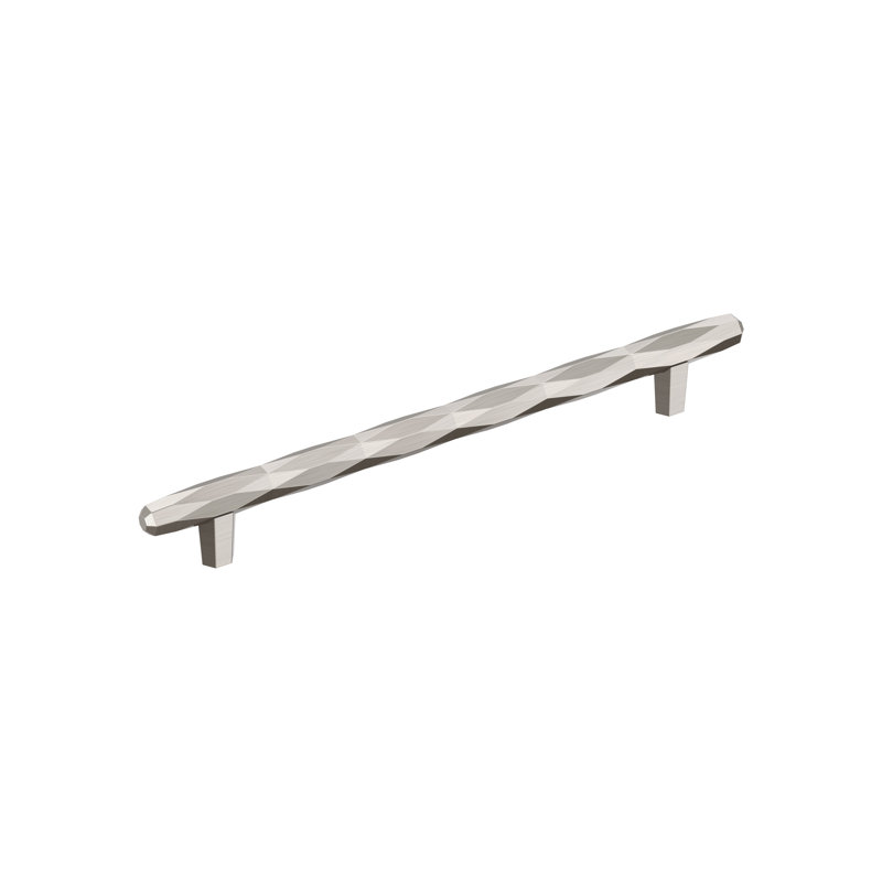 Poignée barre St. Vincent, Nickel satiné, 8"