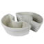 Tresco Umbrella Planter, Cement - White