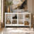 4-Door Accent Cabinet With Tempered Glass And Adjustable Lights-31531971