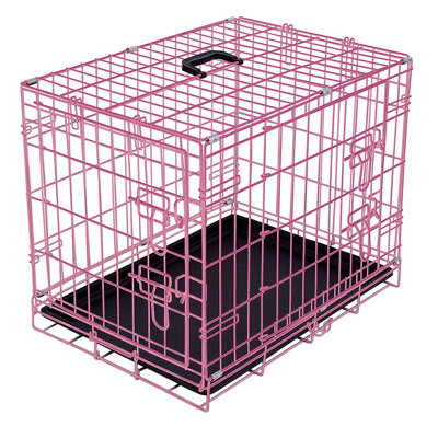 Petite cage en acier pour chien